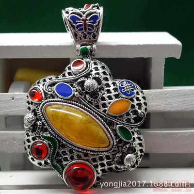 民族风饰品的点睛之笔 探秘D-191景泰蓝吊坠配件的DIY魅力与定制潜能